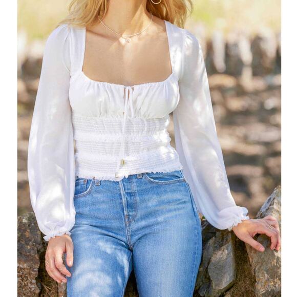 Free People Solid Lolita Milk Maid Top - Picture 12 of 15